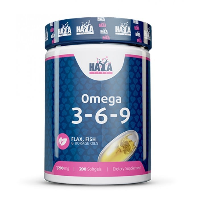 Haya Labs - Omega 3-6-9 / 200 softgel caps